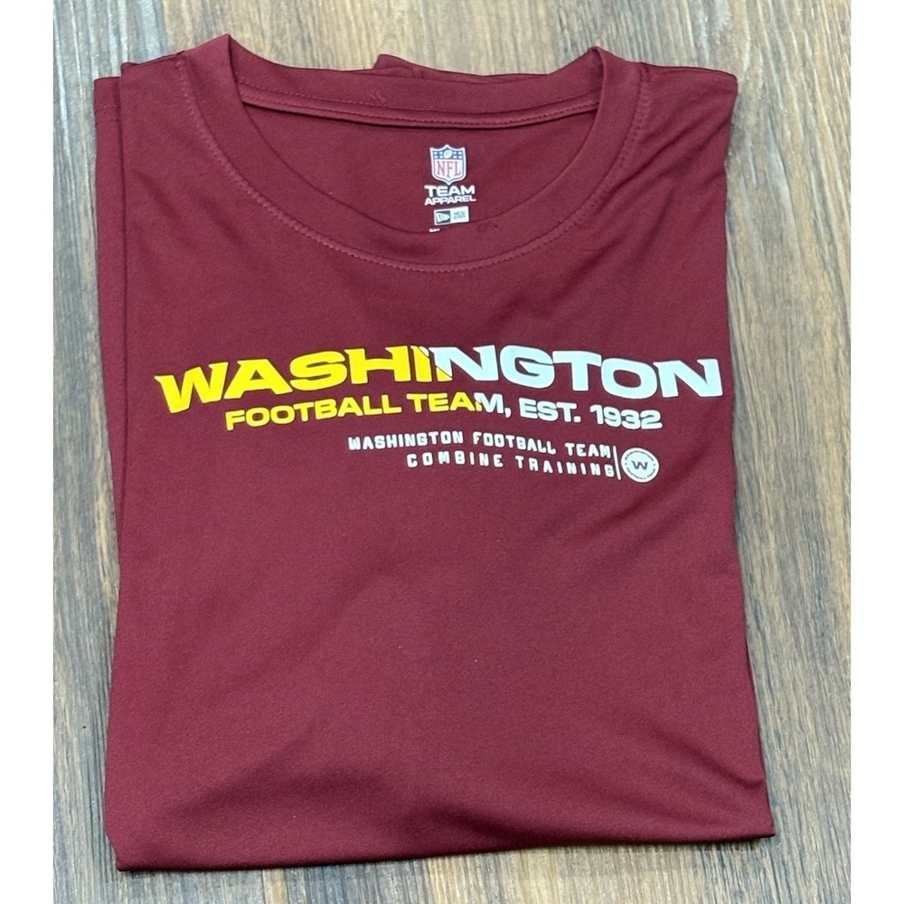 NFL Washington Football Mens XL Combine Training New Era Long Sleeve T Shirt